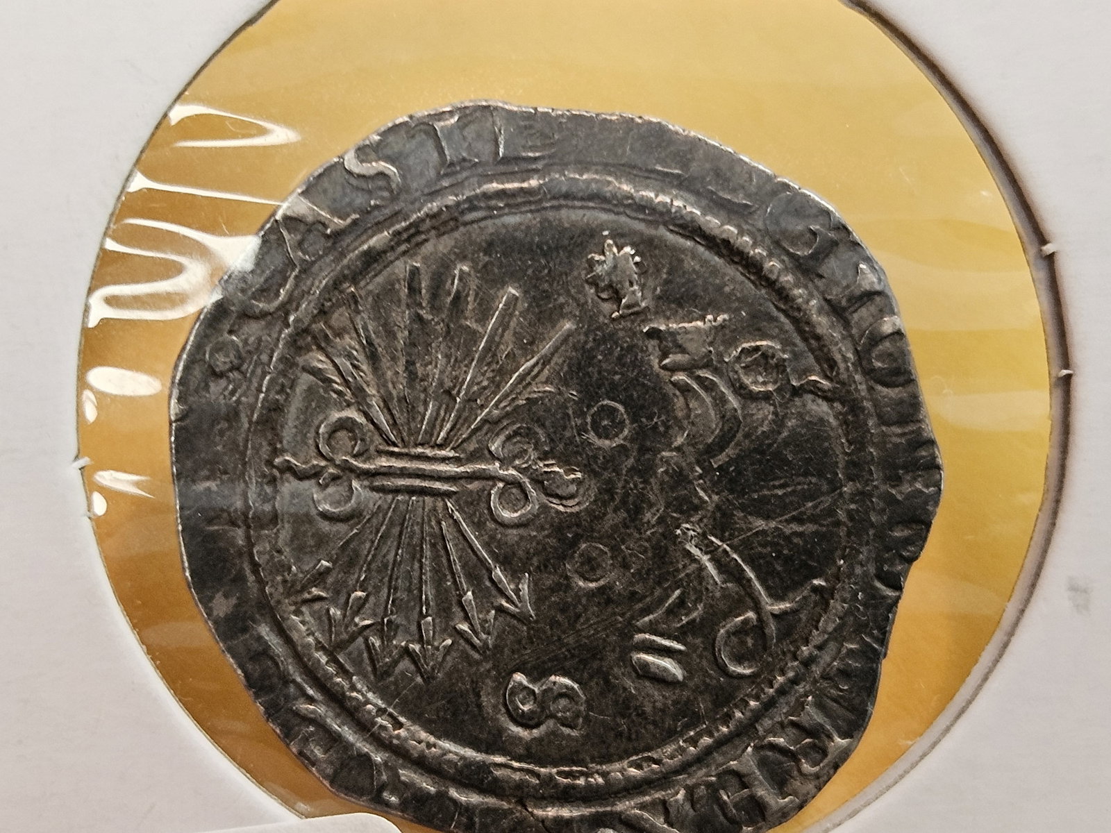 1474 - 1504 Spain silver 2 reales - 3