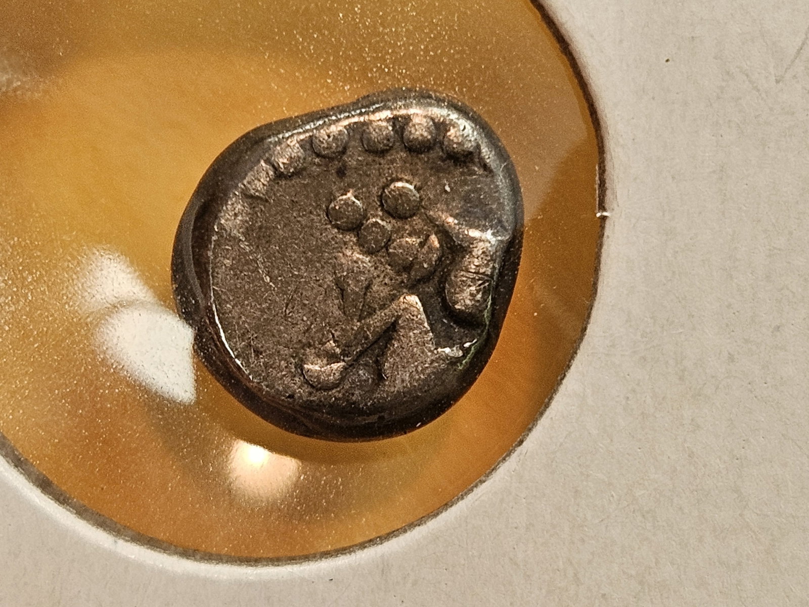 British-India silver 1 fanam: these coins were issued by the british east indies company in the madras mint