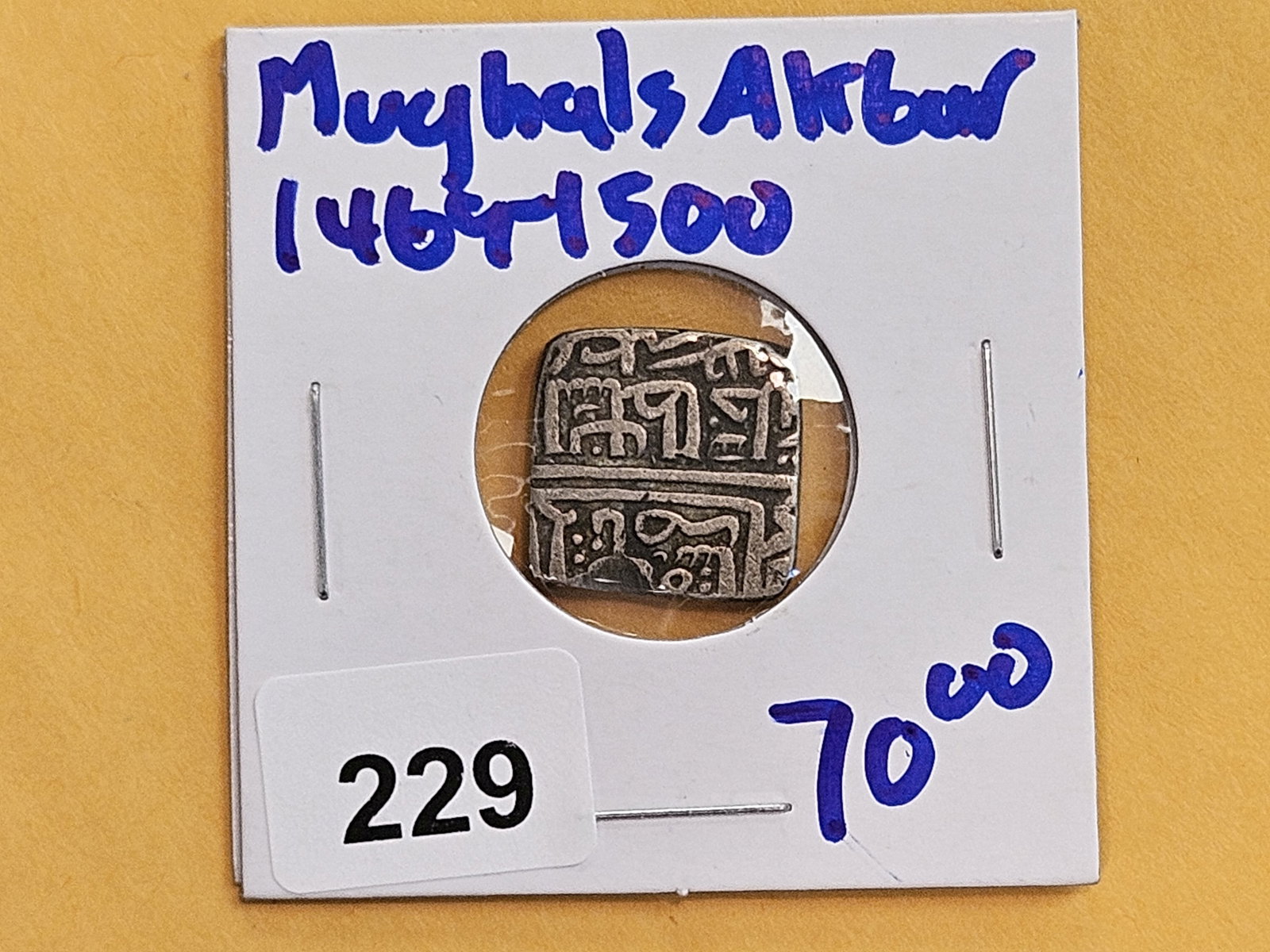 1469 - 1500 India Silver 1/8 tanka - 2