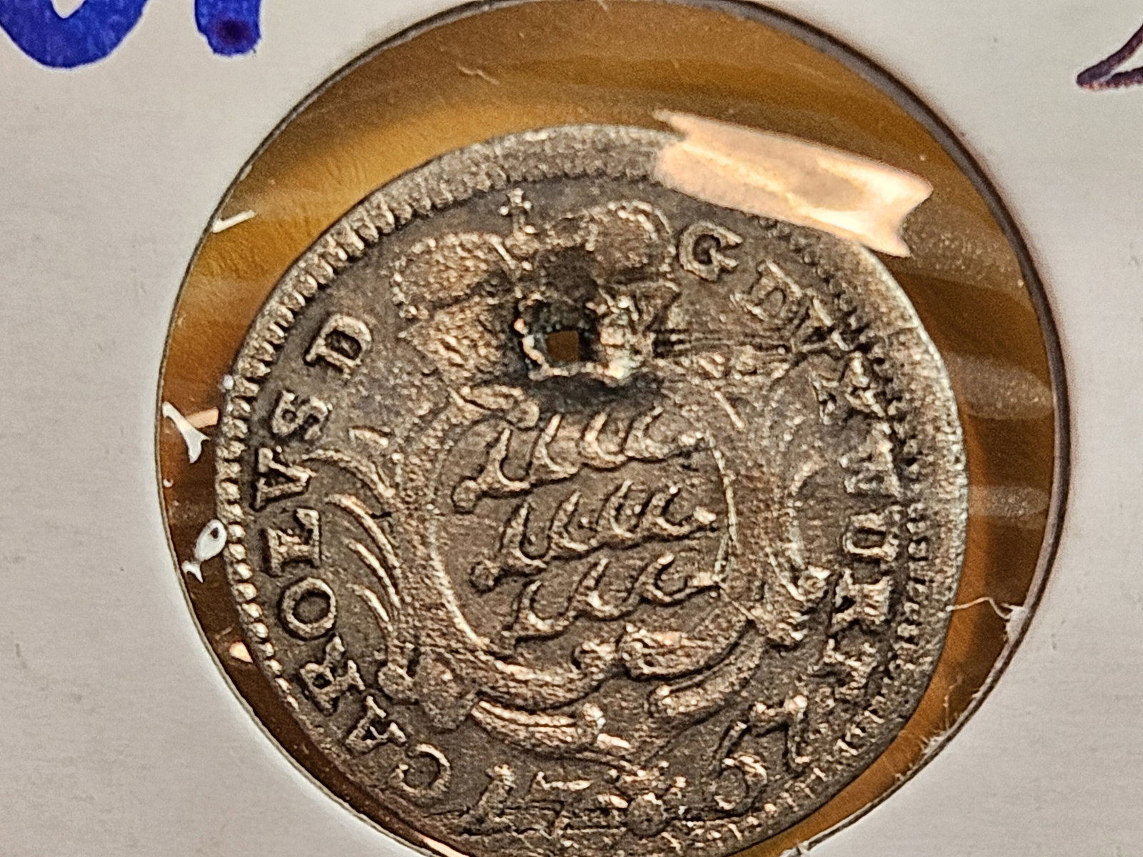 1767 German states Wurrtemberg silver 1/48 einen thaler (1 of 4)