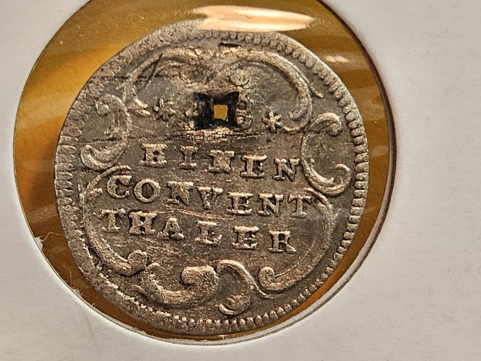 1767 German states Wurrtemberg silver 1/48 einen thaler - 4