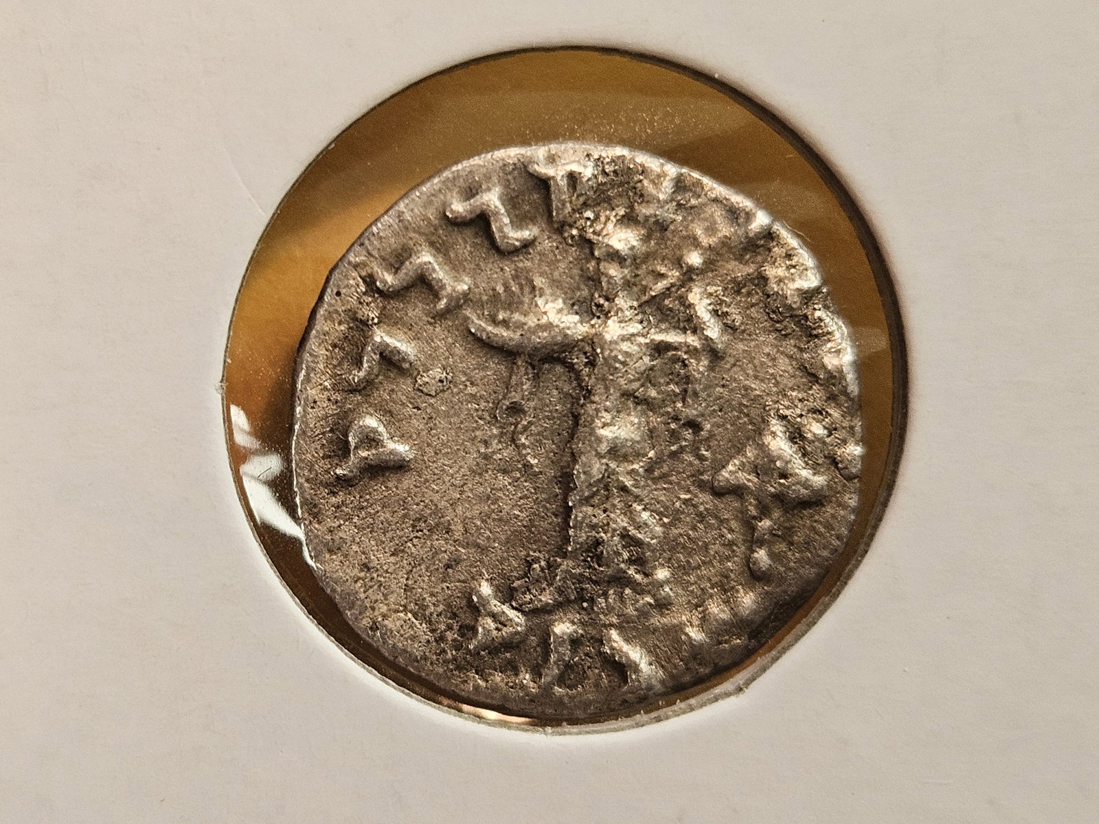 ANCIENT! 155 - 130 BC Indo-Greek Silver Denarius - 3