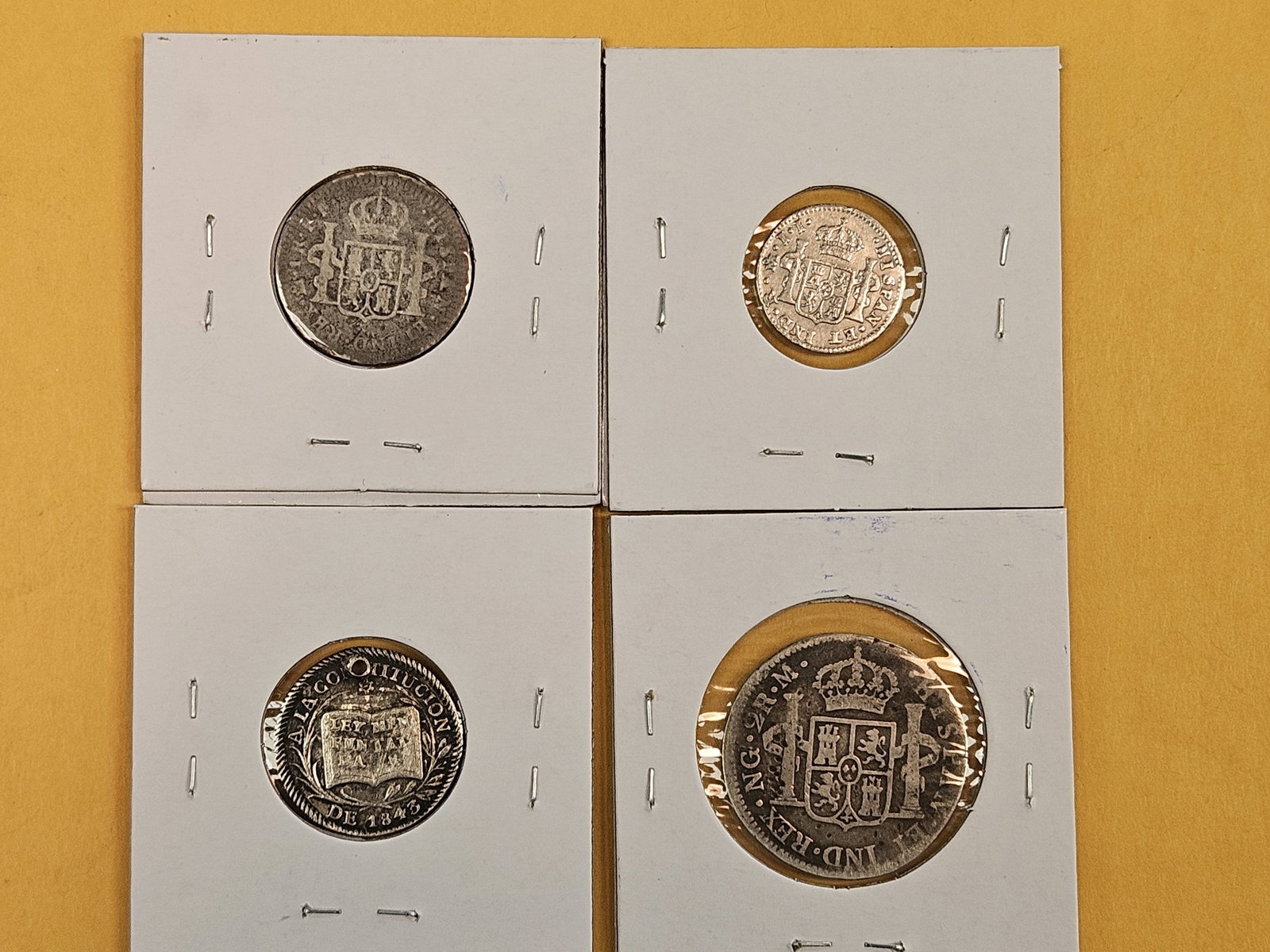 Four cool silver coins from South of the Border - 6