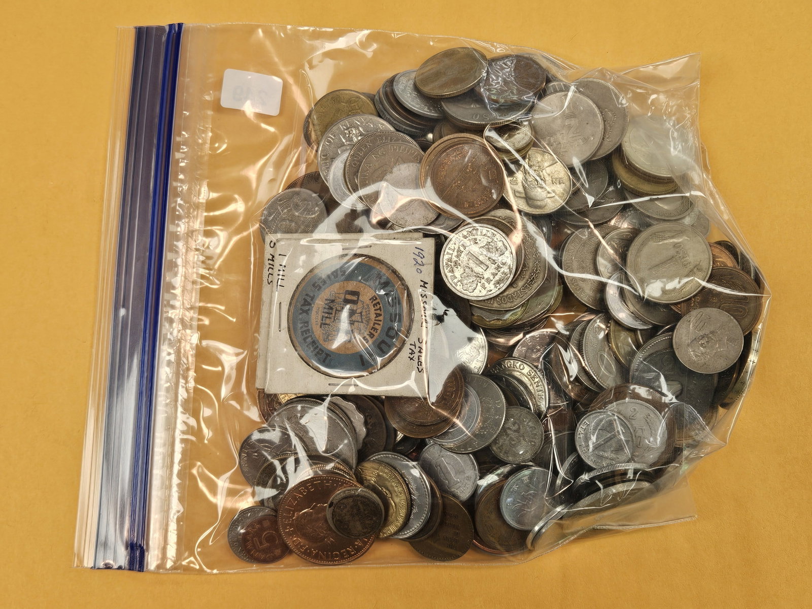 TWO POUNDS of mixed World Coins - 2