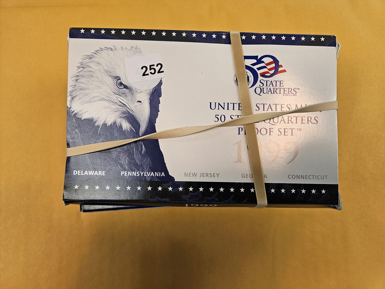 Eight mixed US Proof Sets: In OGP