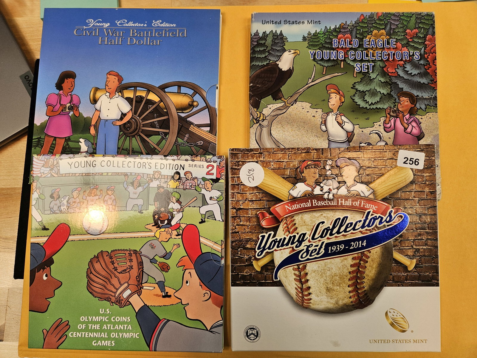 Four US Mint Commemorative Coin Sets: All in OGP