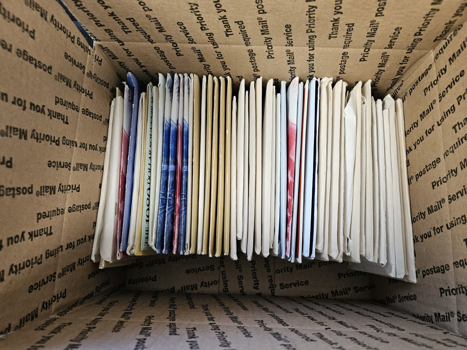 FIFTY US Mint Sets: Ships separately in a Flat Rate Medium Box. Mixed. Duplicates. All in OGP