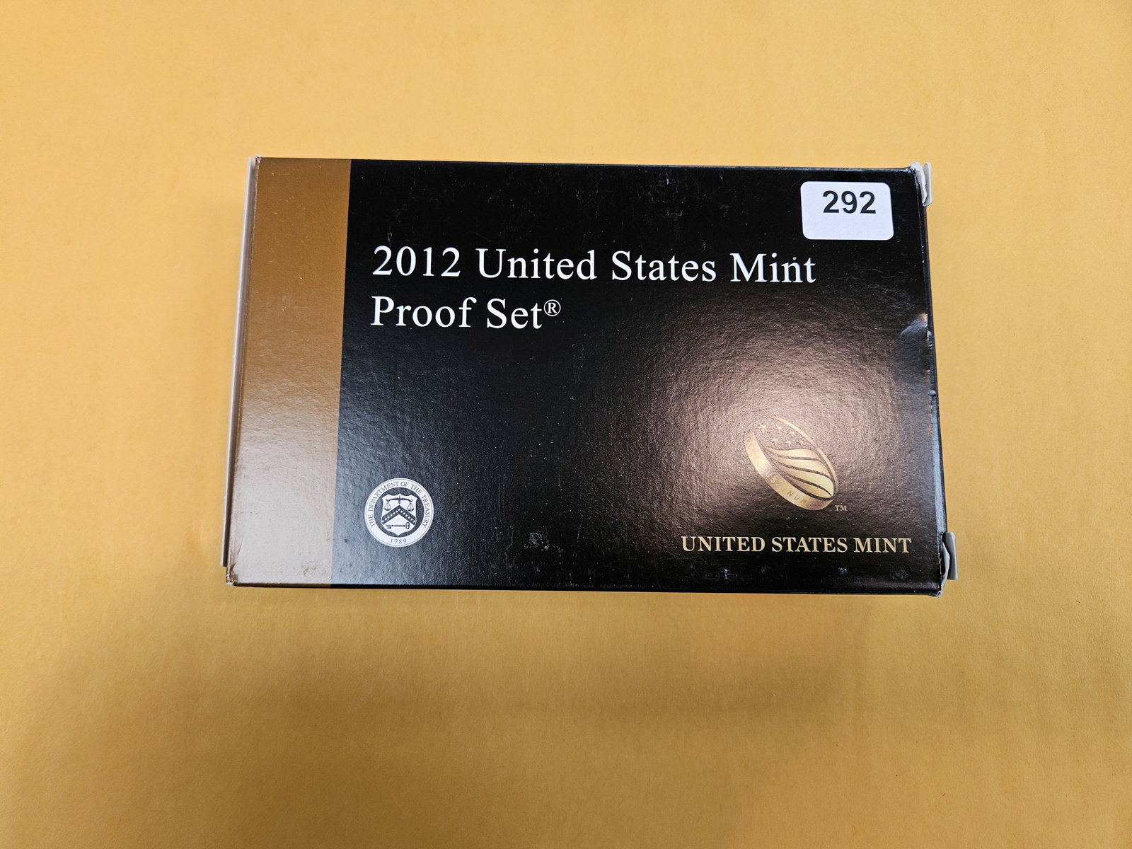 KEY DATE 2012 US Proof Set: In OGP with COAs
