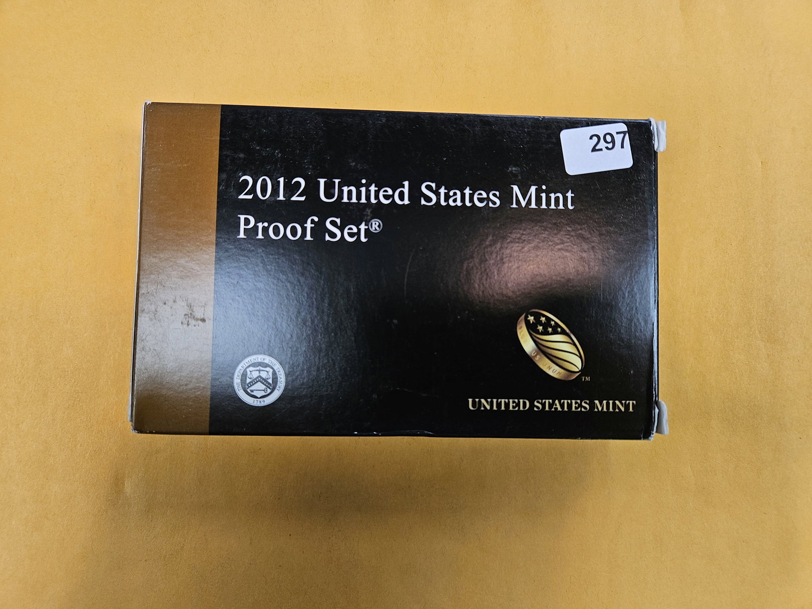KEY DATE 2012 US Proof Set: In OGP with COAs