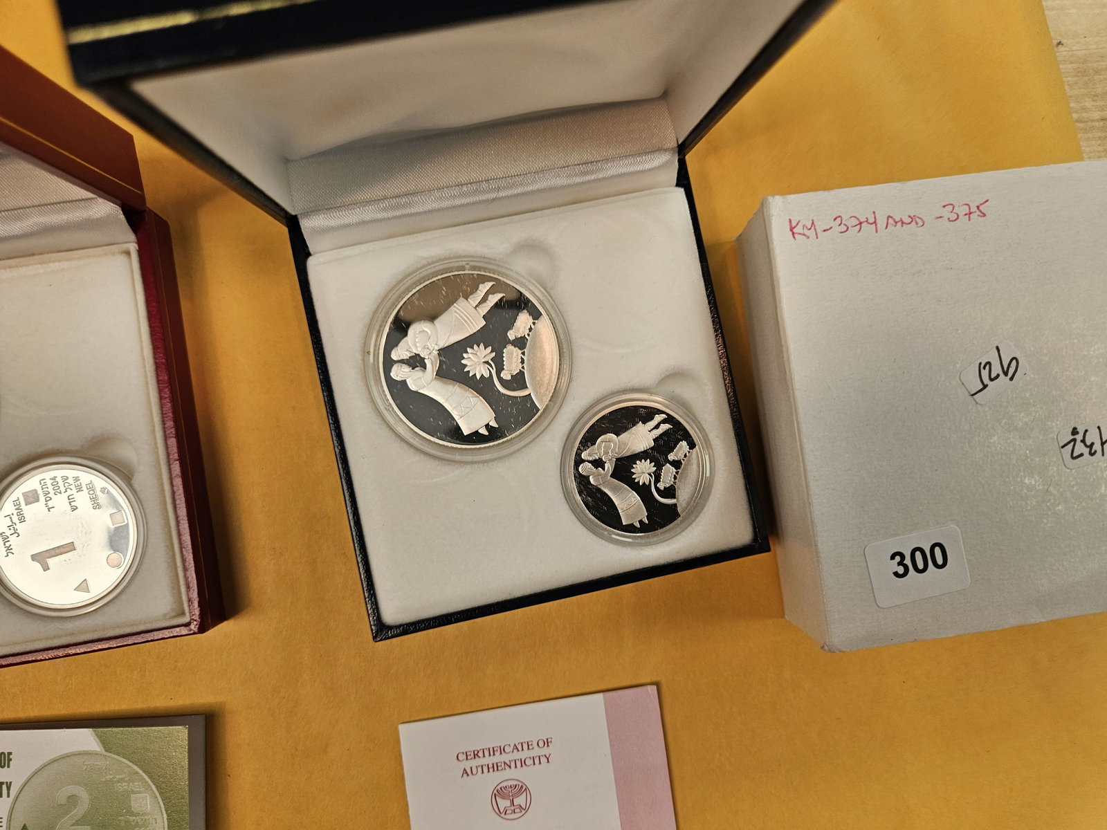 Two GEM Proof Deep Cameo 2-Coin Silver Sets - 5