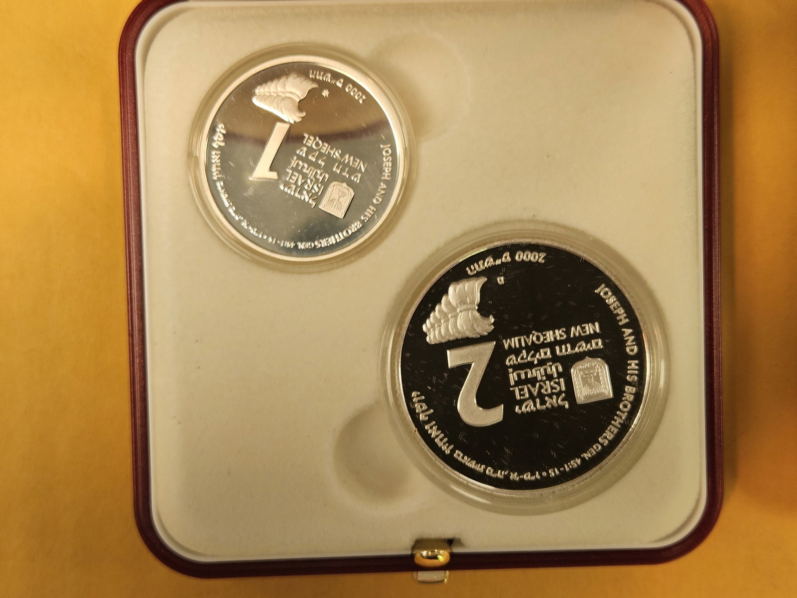 Two GEM Proof Deep Cameo 2-Coin Silver Sets - 3