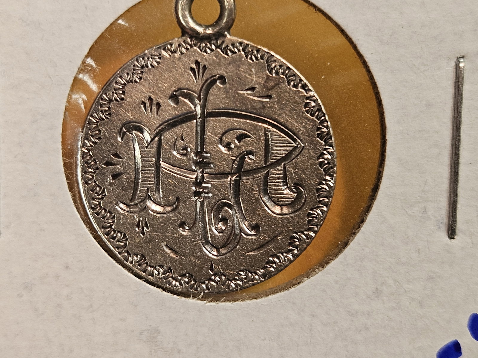 Three cool, silver, Love Tokens - 4