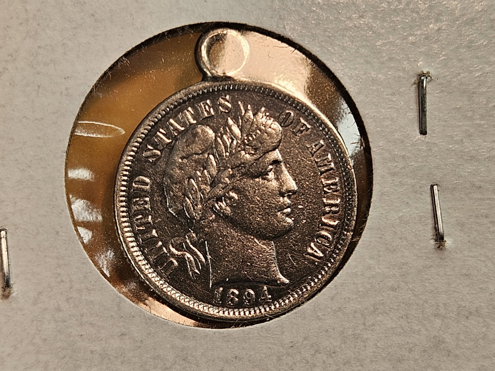 Three cool, silver, Love Tokens - 5