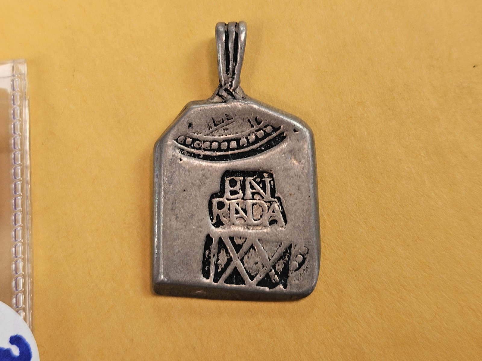 ATOCHA Shipwreck Silver!: SILVER PENDANT MADE FROM A RECOVERED SILVER BAR FROM THE SHIP WRECK ATOCHA