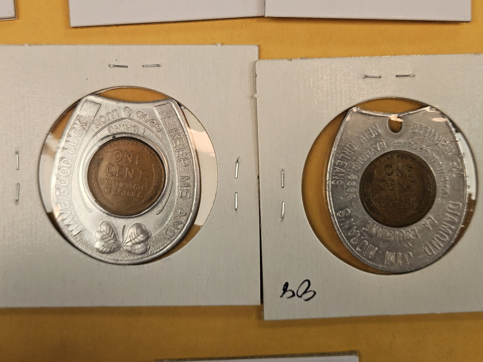 Nine very cool, mixed, pieces of exonumia - 13