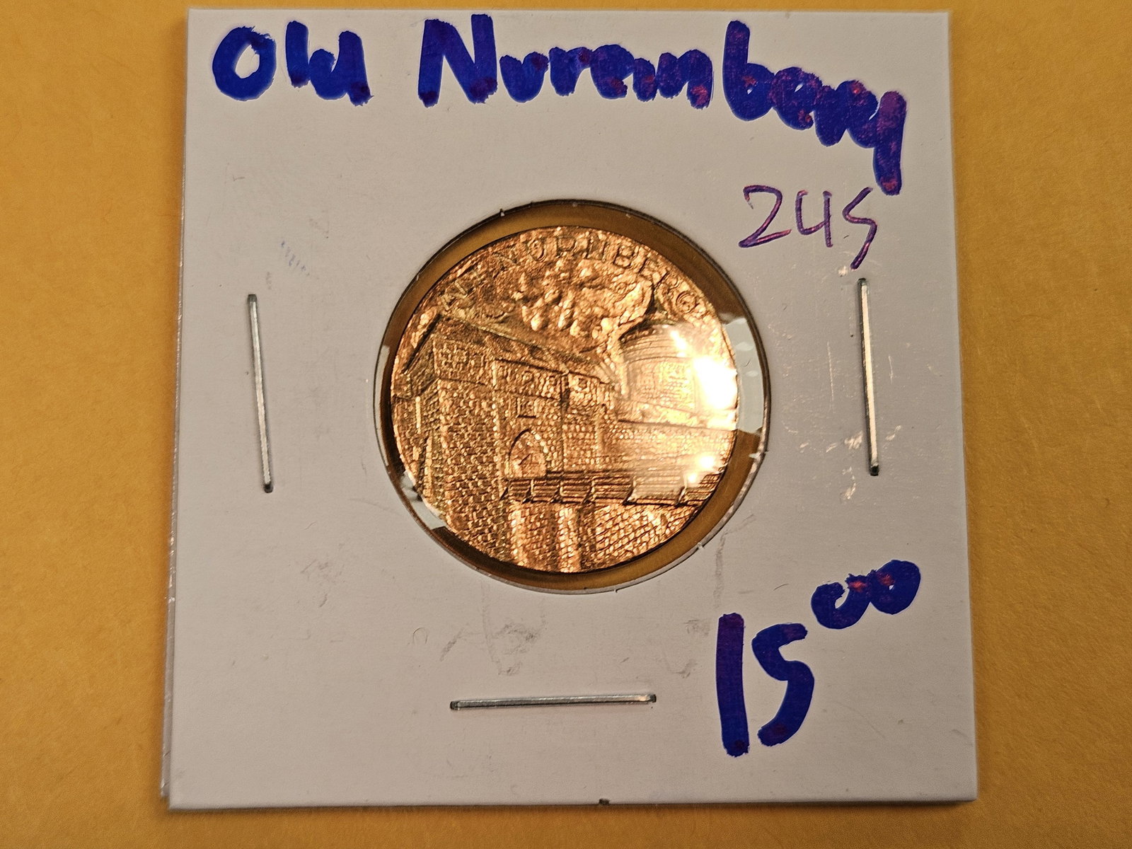 Nine very cool, mixed, pieces of exonumia - 14
