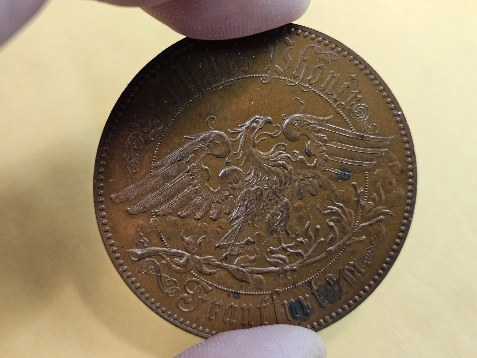 GEM Prooflike German Bronze Medal - 6