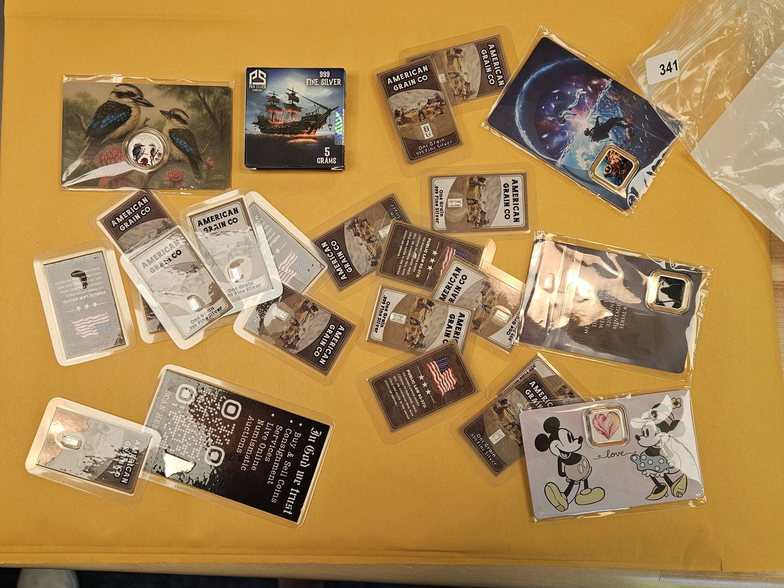 Fun Silver Mixer!: All kinds of fractional silver. All .999 fine. All in special holders