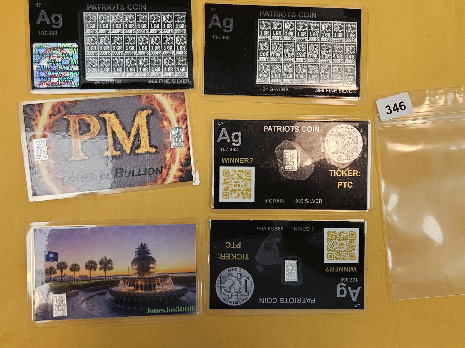 Fun Silver Mixer!: All kinds of fractional silver. All .999 fine. All in special holders