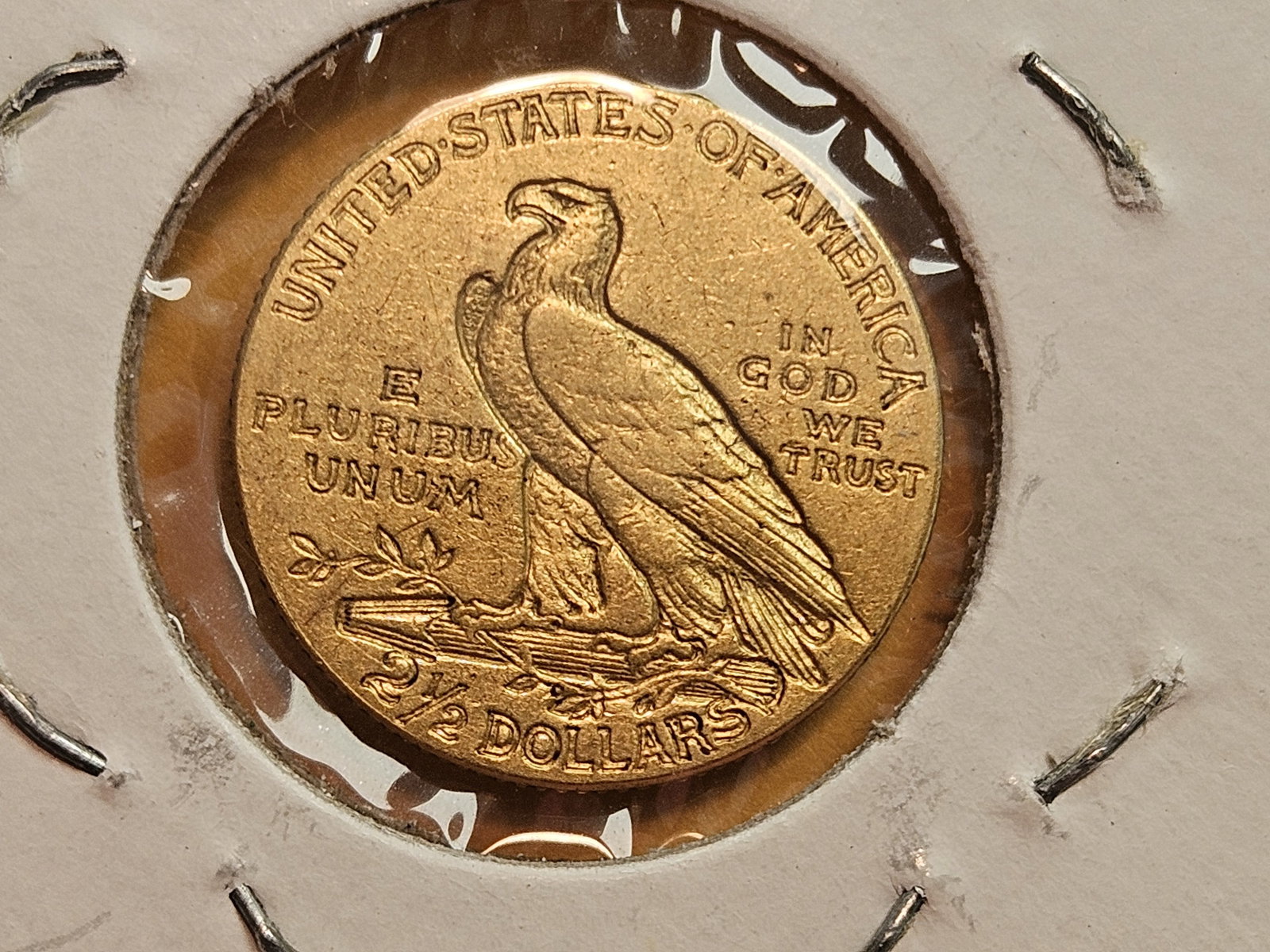 GOLD! 1908 Indian Head Gold $2.5 Dollar Quarter Eagle - 3