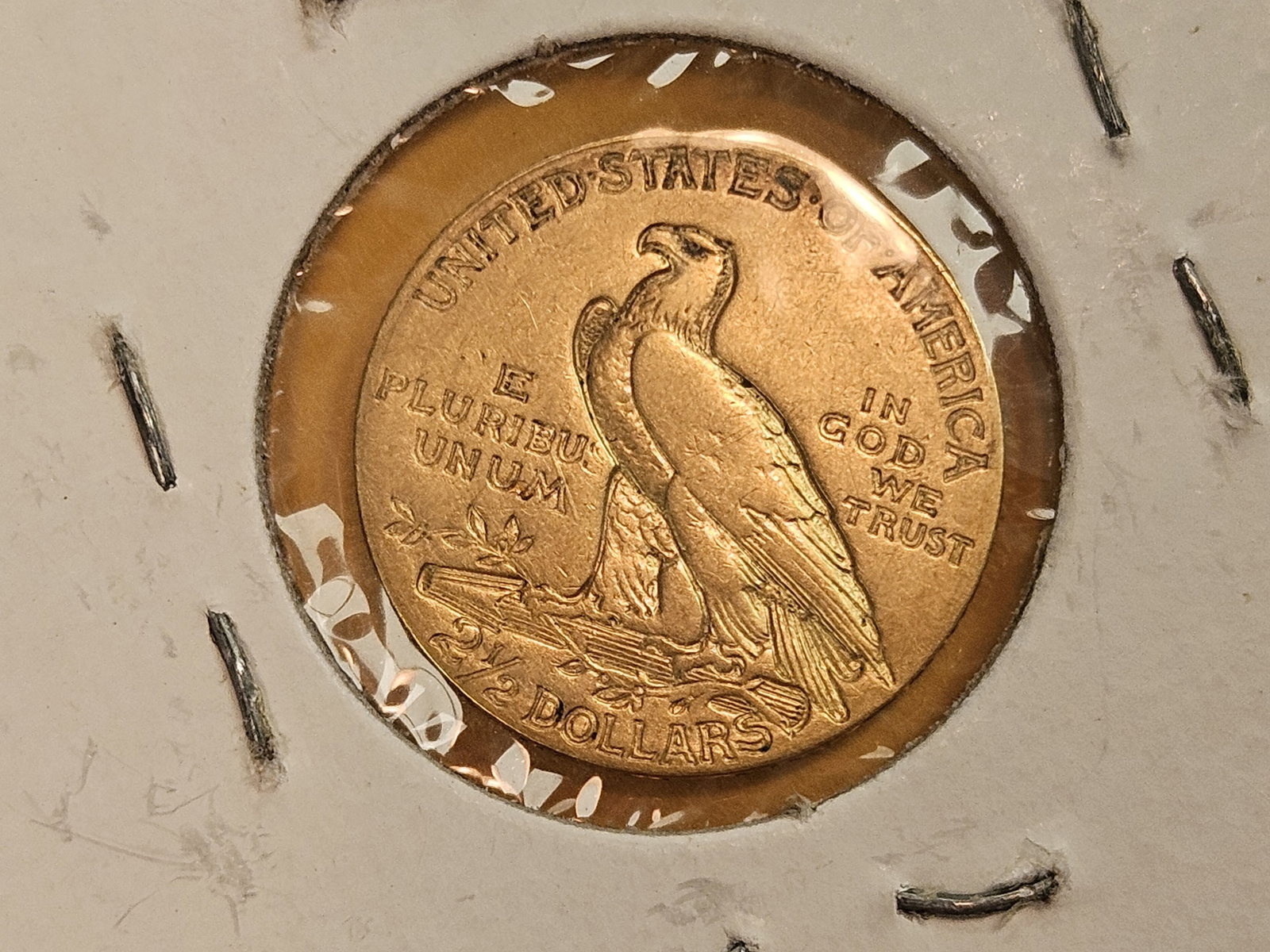 GOLD! 1908 Indian Head Gold $2.5 Dollar Quarter Eagle - 3