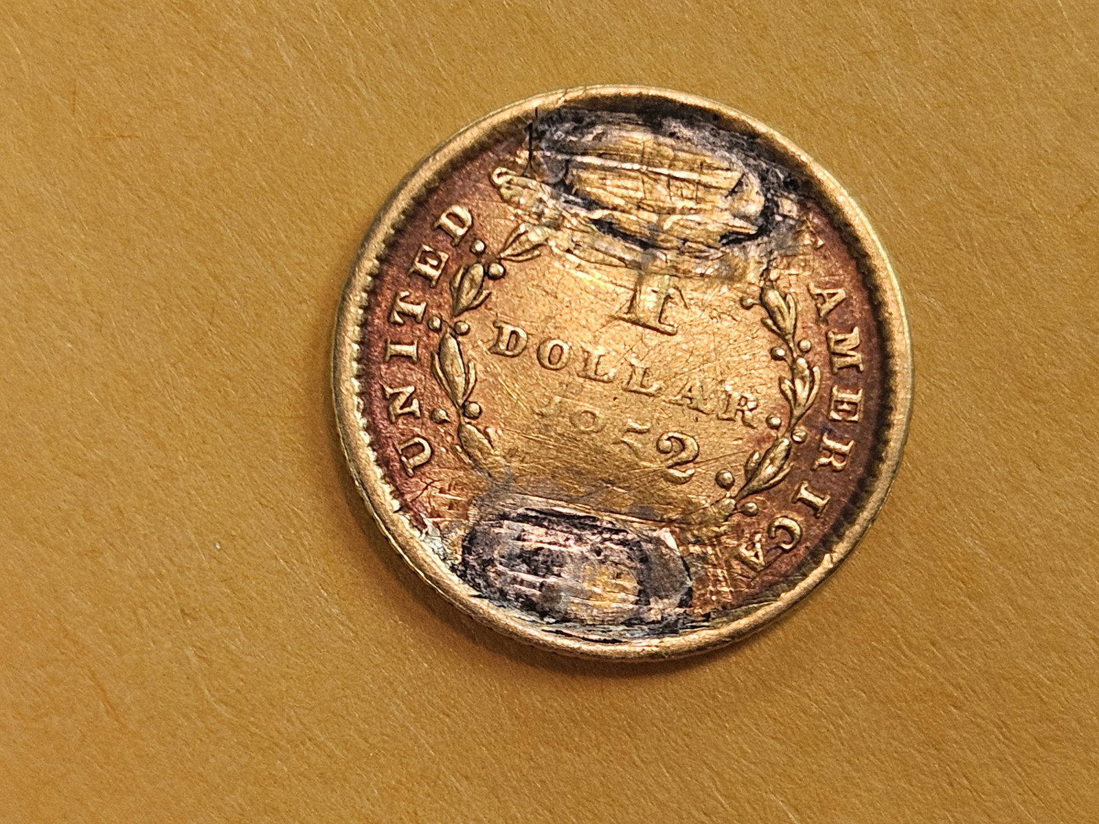 GOLD! Type 1 Gold Dollar - 3