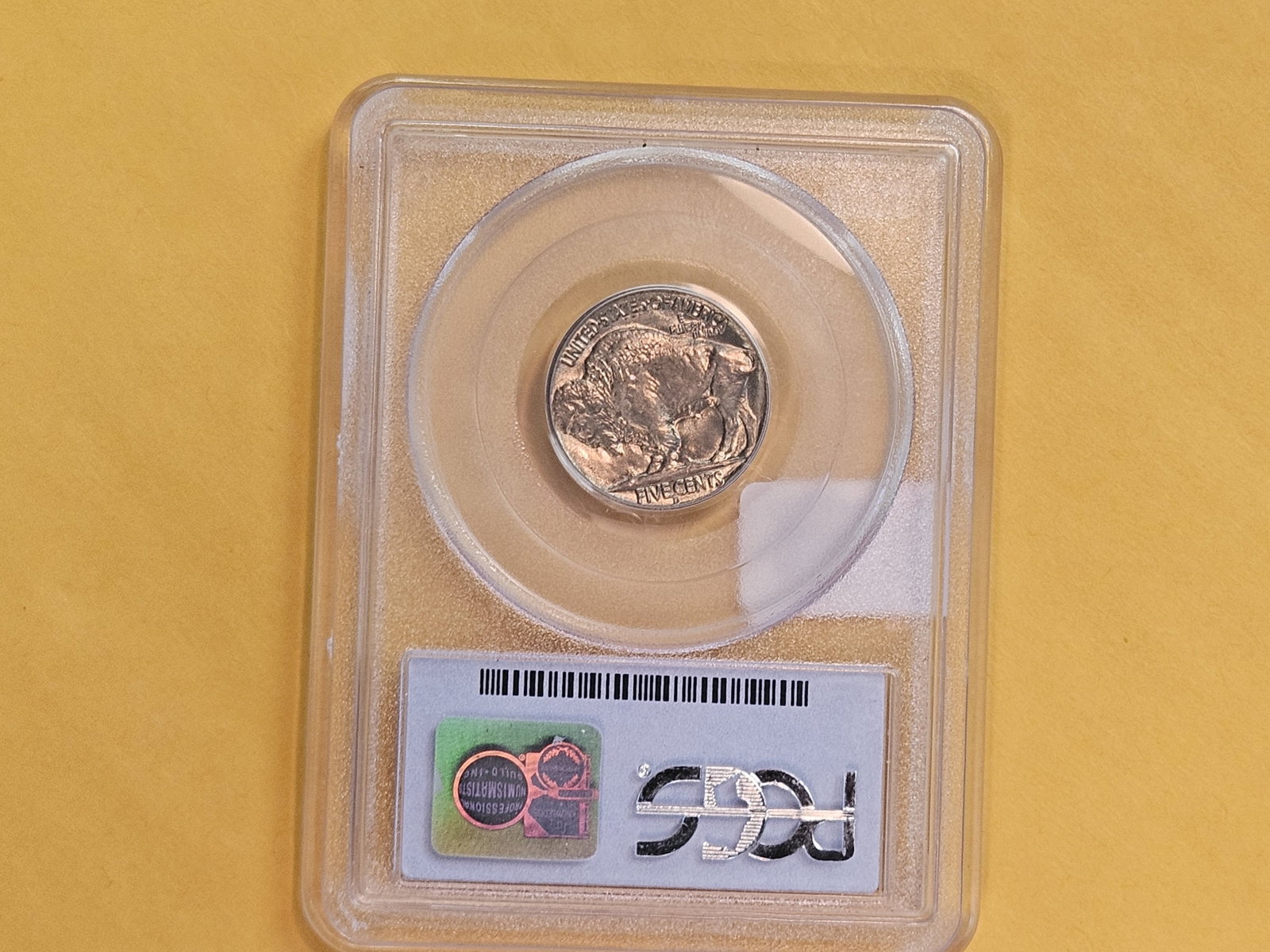 GEM! PCGS 1937-D Buffalo Nickel in Mint State 65 - 3