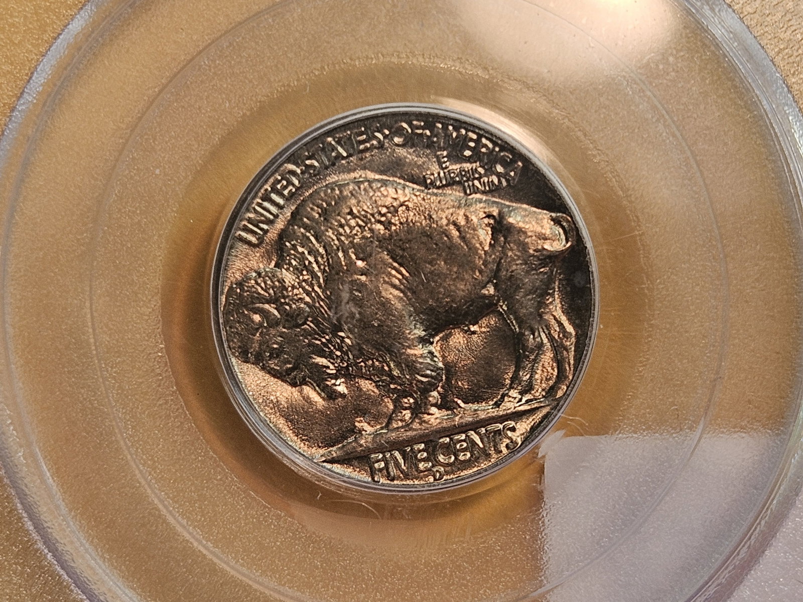 GEM! PCGS 1937-D Buffalo Nickel in Mint State 65 - 4