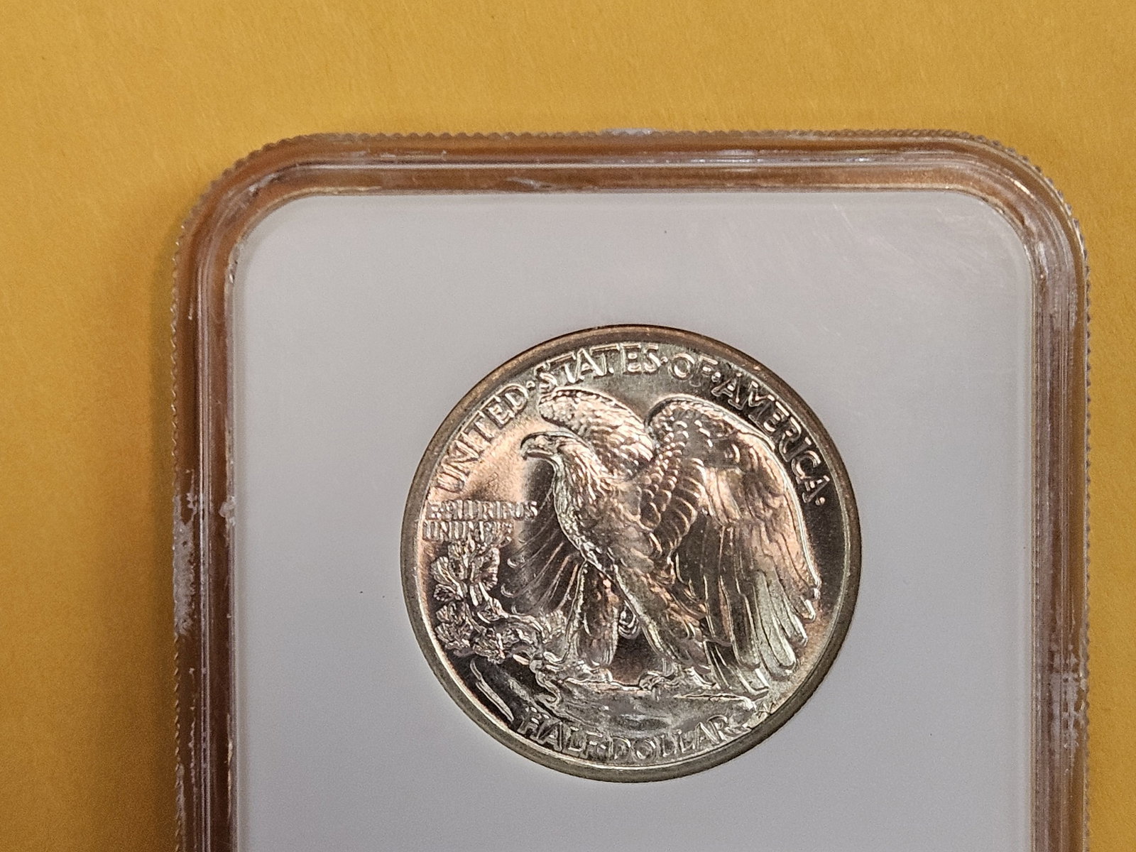 NGC 1943 Walking Liberty silver half dollar in Mint State 63 - 4