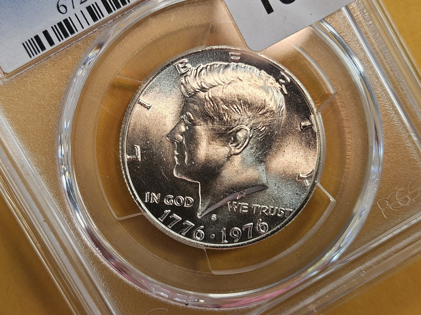 Superb GEM! PCGS 1976-S Silver Kennedy half Dollar (1 of 3)
