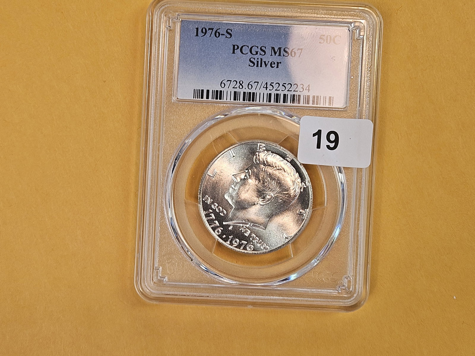 Superb GEM! PCGS 1976-S Silver Kennedy half Dollar - 2