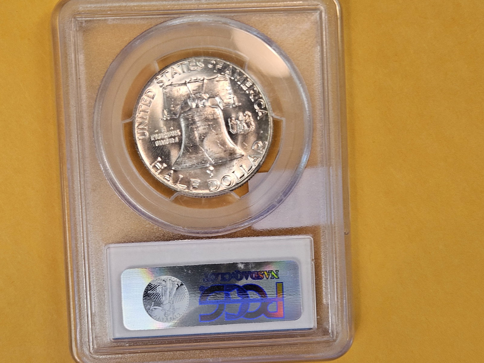 PCGS 1956 Franklin silver Half Dollar in Mint State 64 - 3