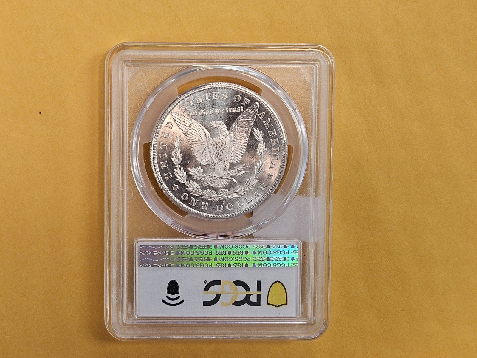 PCGS 1880-S Morgan Dollar in Mint State 63 - 3