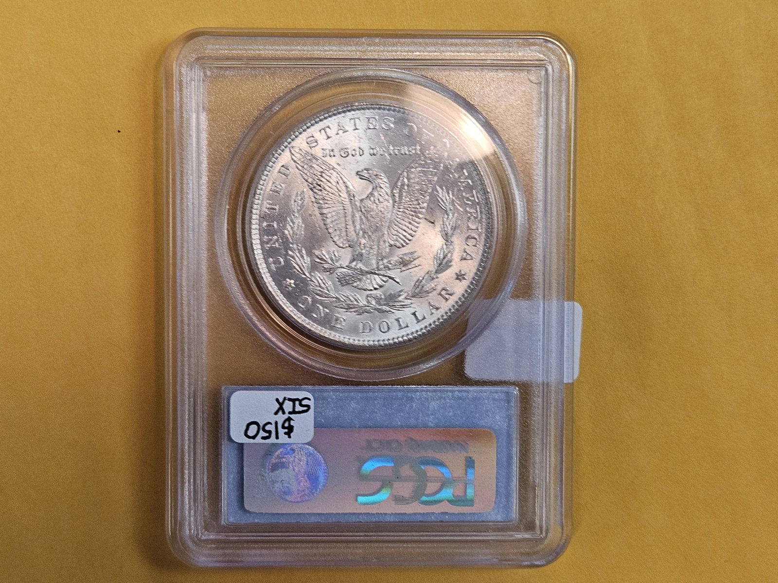 PCGS 1887 Morgan Dollar in Mint State 63 - 3