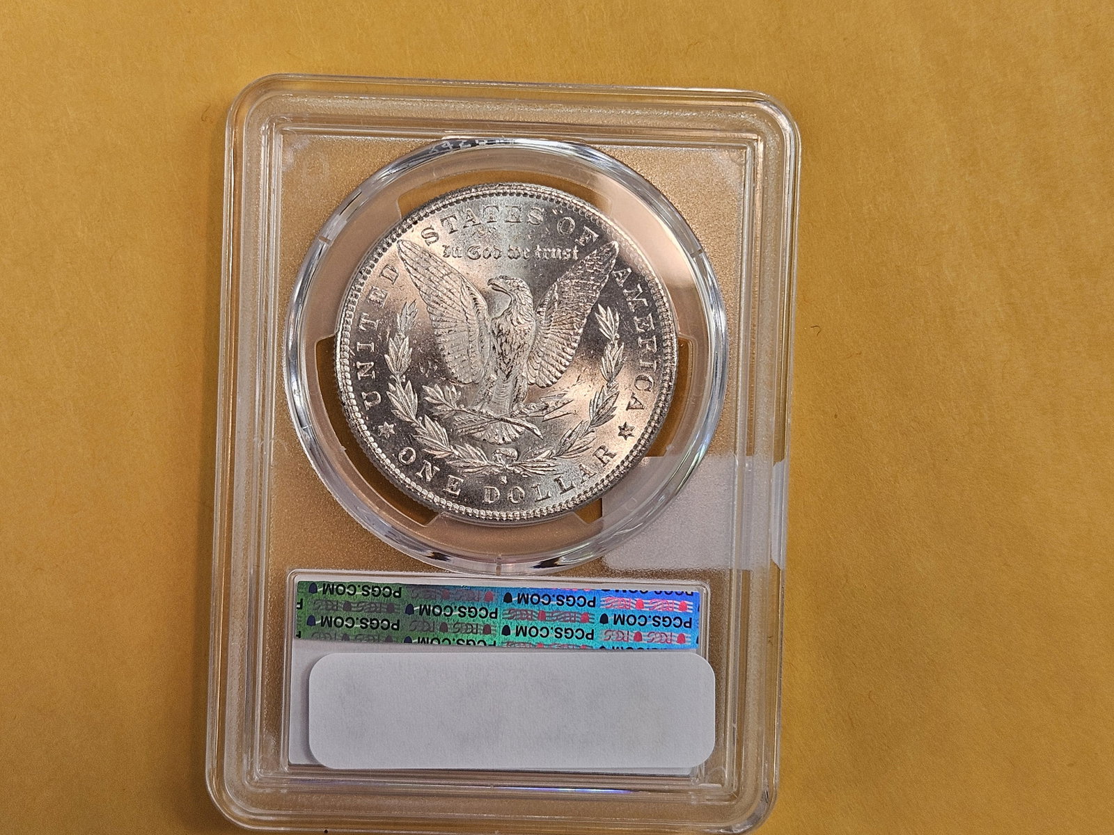 PCGS 1881-S Morgan Dollar in Mint State 63 - 3