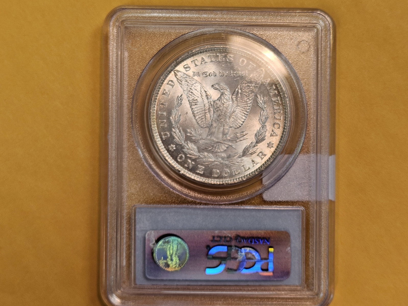 PCGS 1887 Morgan Dollar in Mint State 63 - 4
