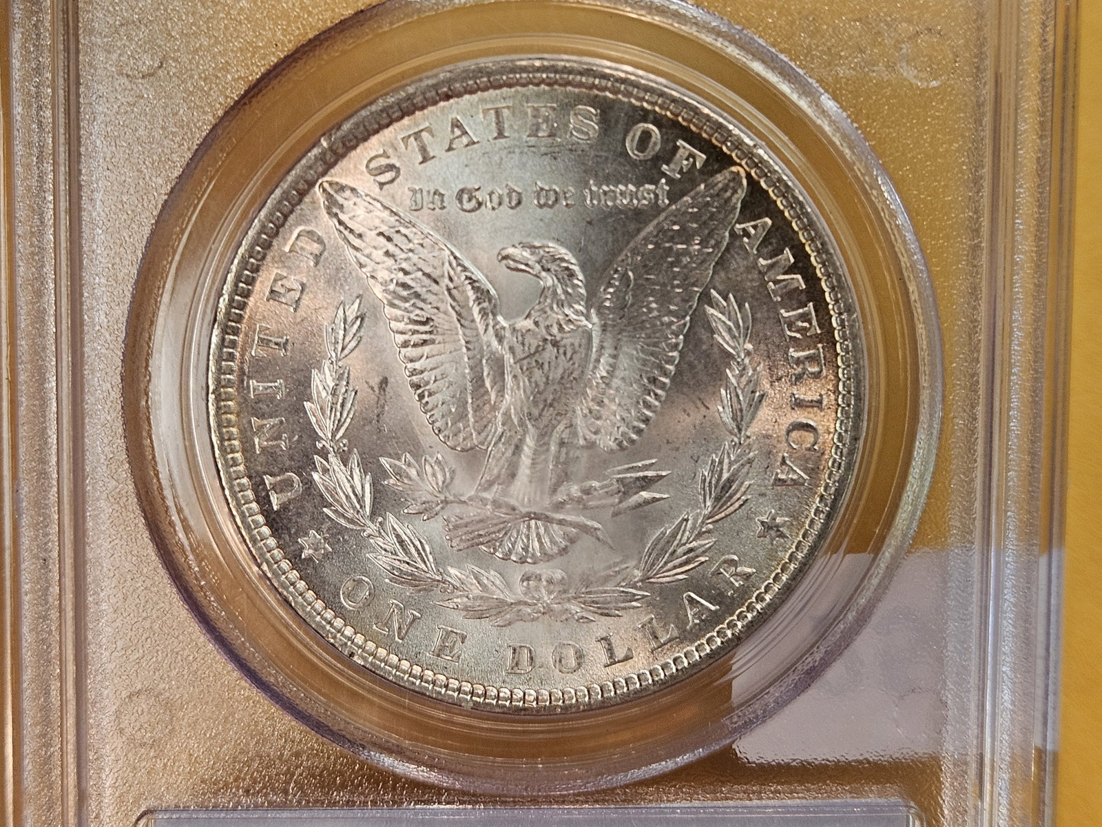 PCGS 1887 Morgan Dollar in Mint State 63 - 5