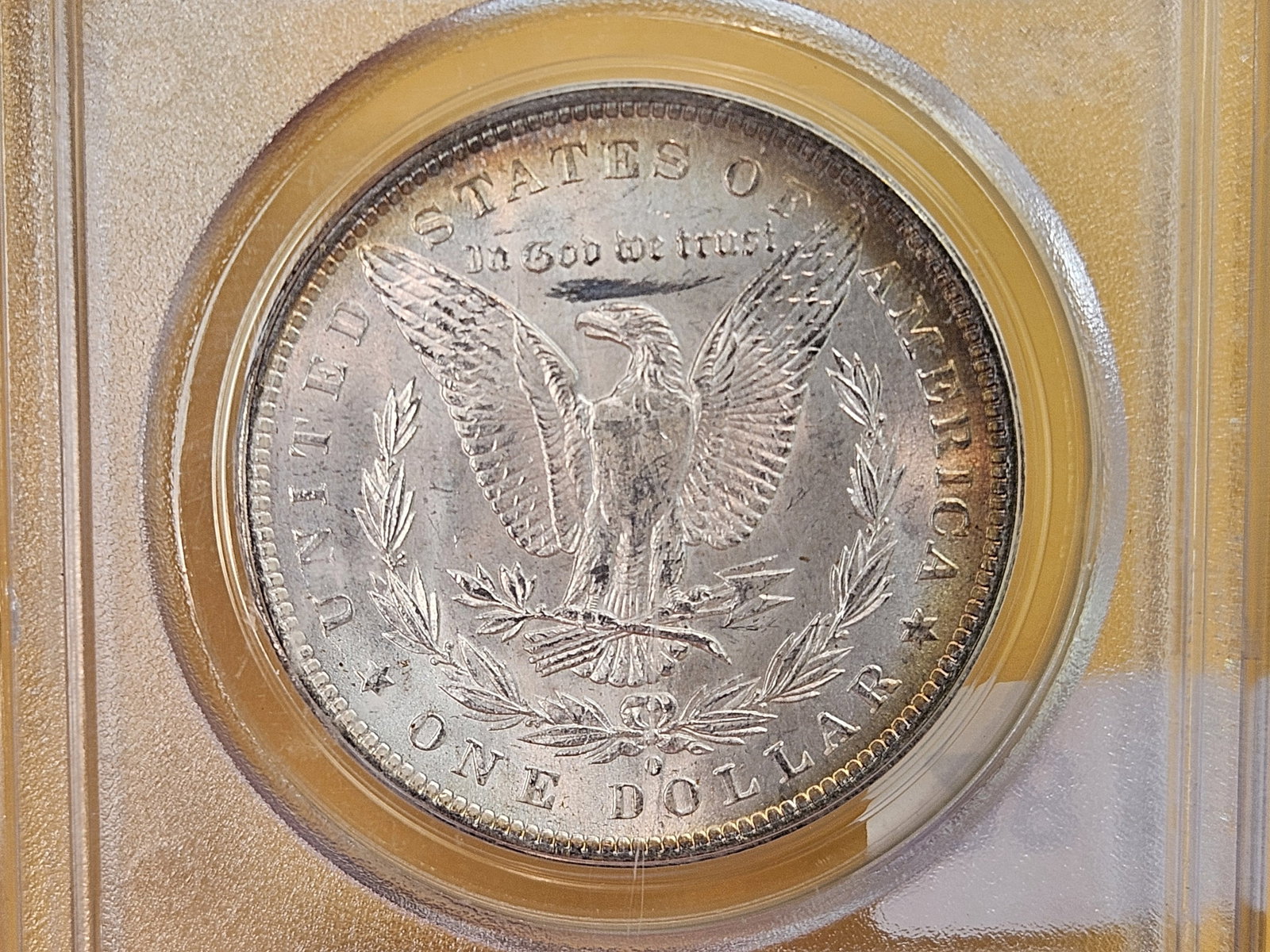 OGH! PCGS 1884-O Morgan Dollar in Mint State 63 - 7