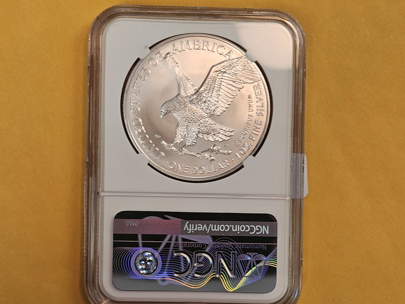 PERFECT! NGC 2022 American Silver Eagle in Mint State 70 - 2