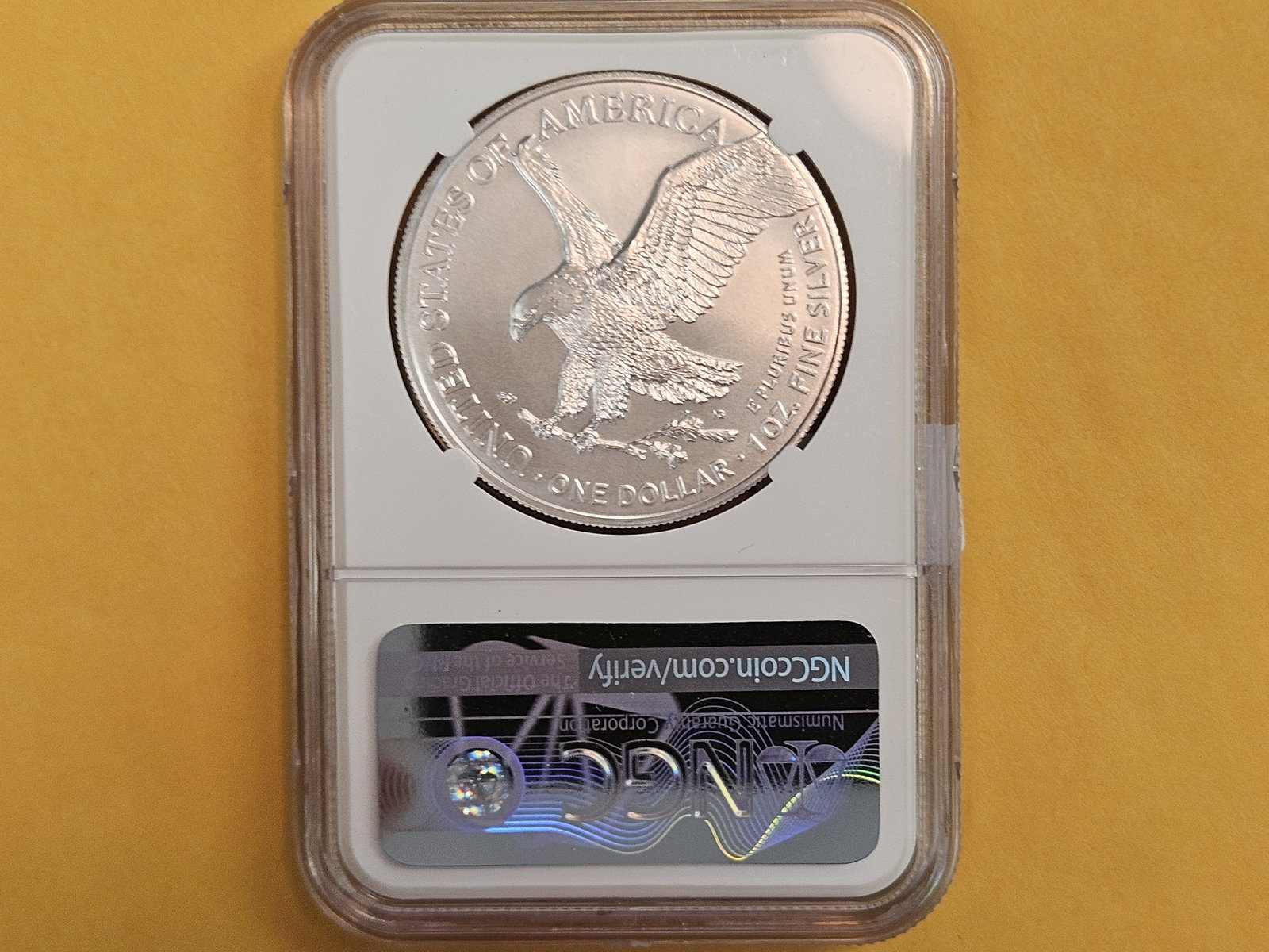 PERFECT! NGC 2022 American Silver Eagle in Mint State 70 - 2