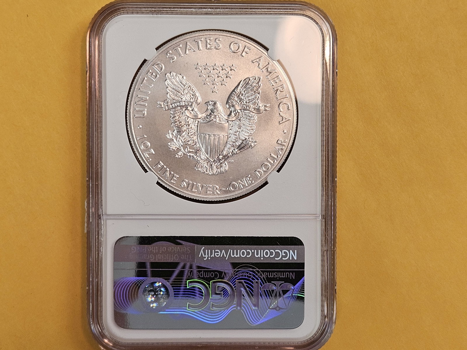 PERFECT! NGC 2015 American Silver Eagle in Mint State 70 - 2