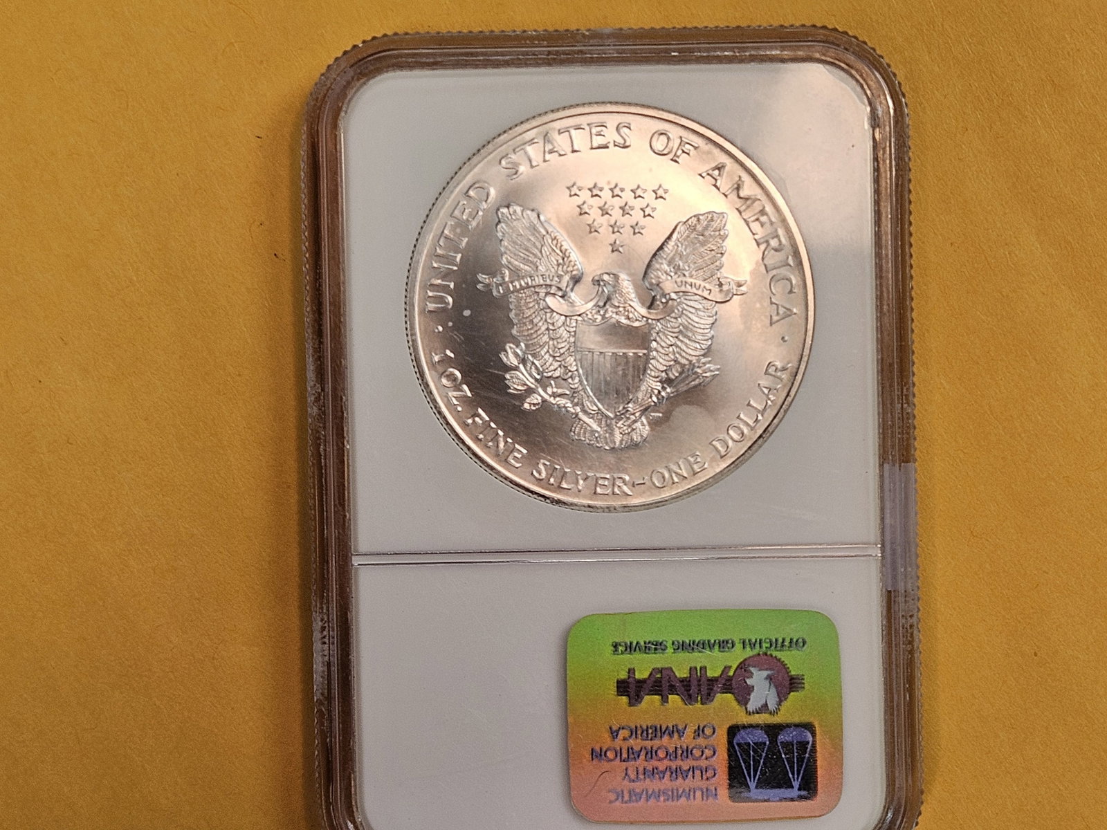 NGC 2002 American Silver Eagle - 2