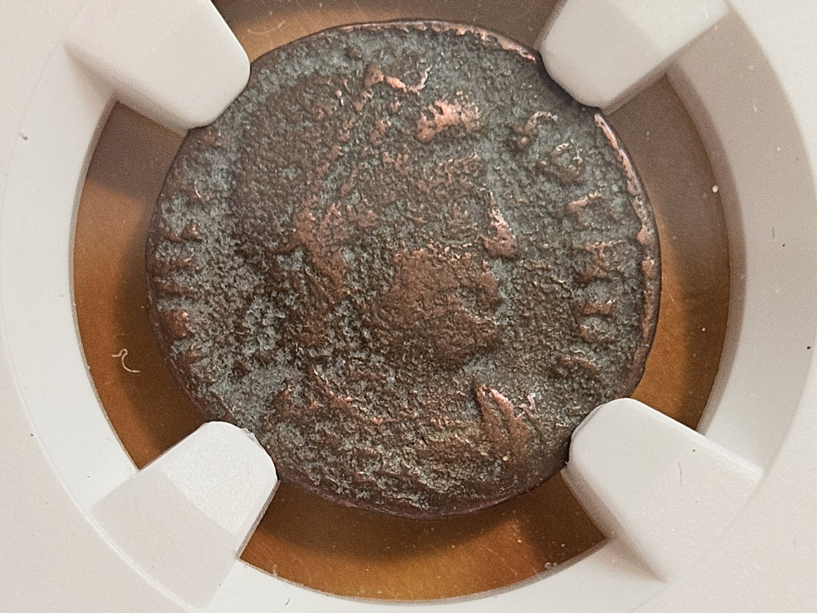 ANCIENT! NGC Eastern Roman Empire 364 - 378 AD: Valens. AE 3 Nummus