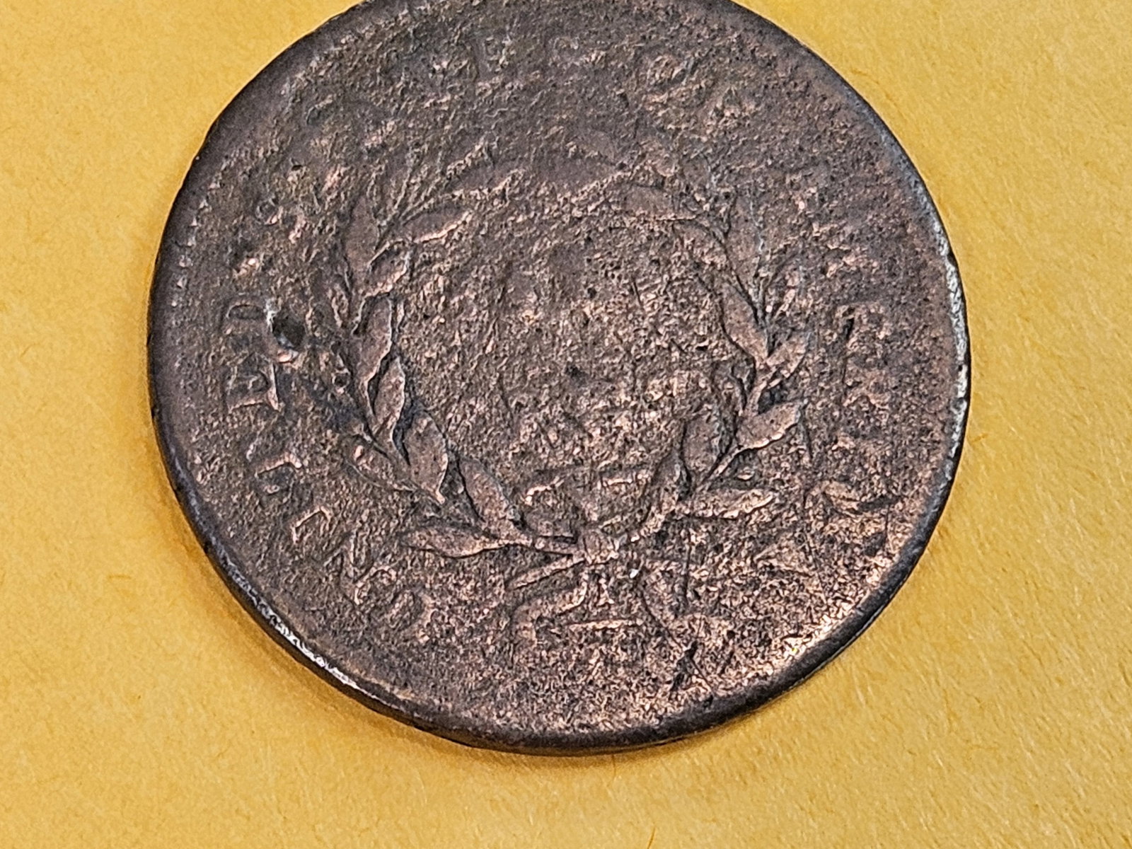 * Scarce 1794 Liberty Cap Half Cent in Fine - details - 6