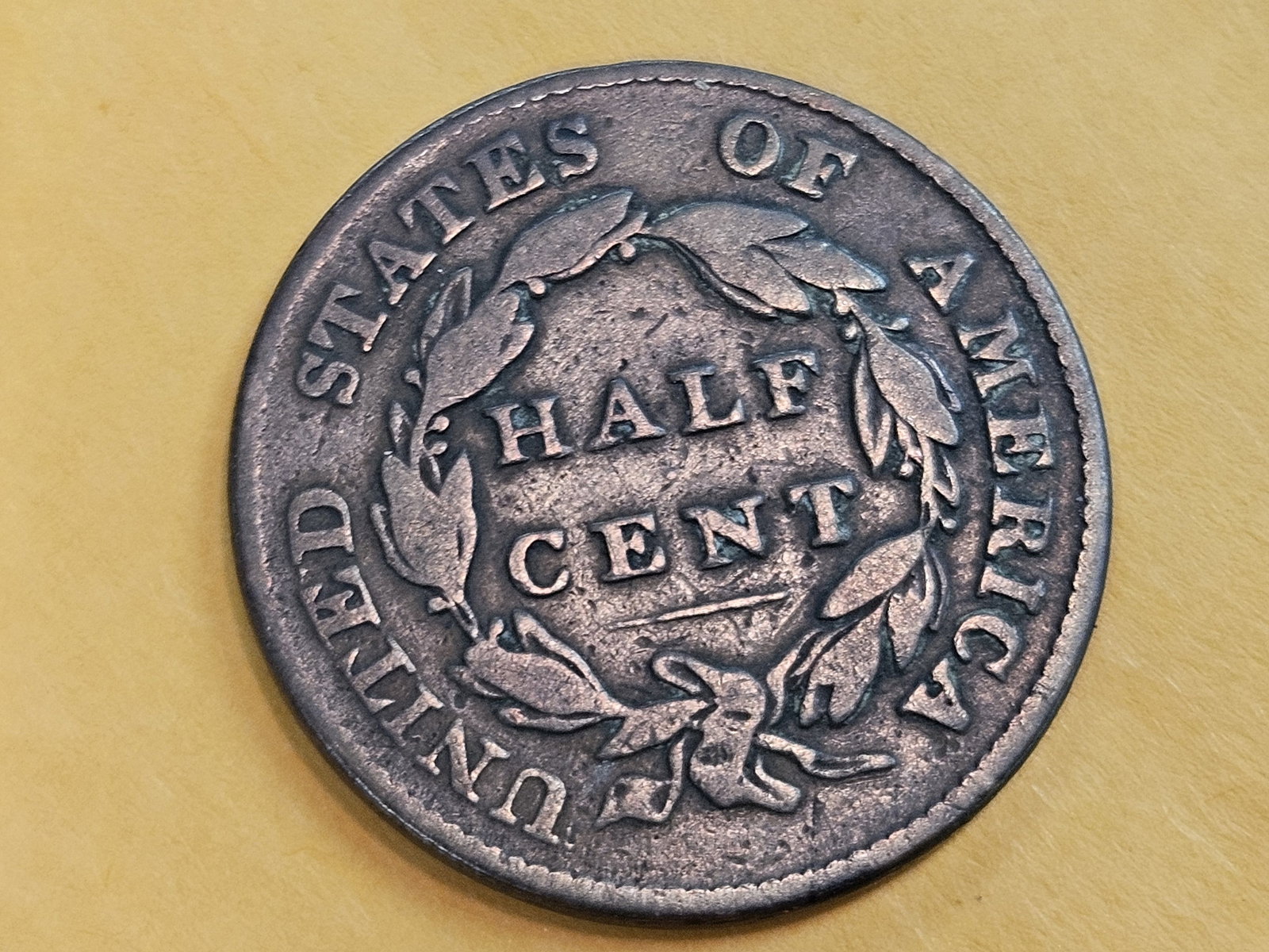 1826 Classic head Half Cent in Fine - 4