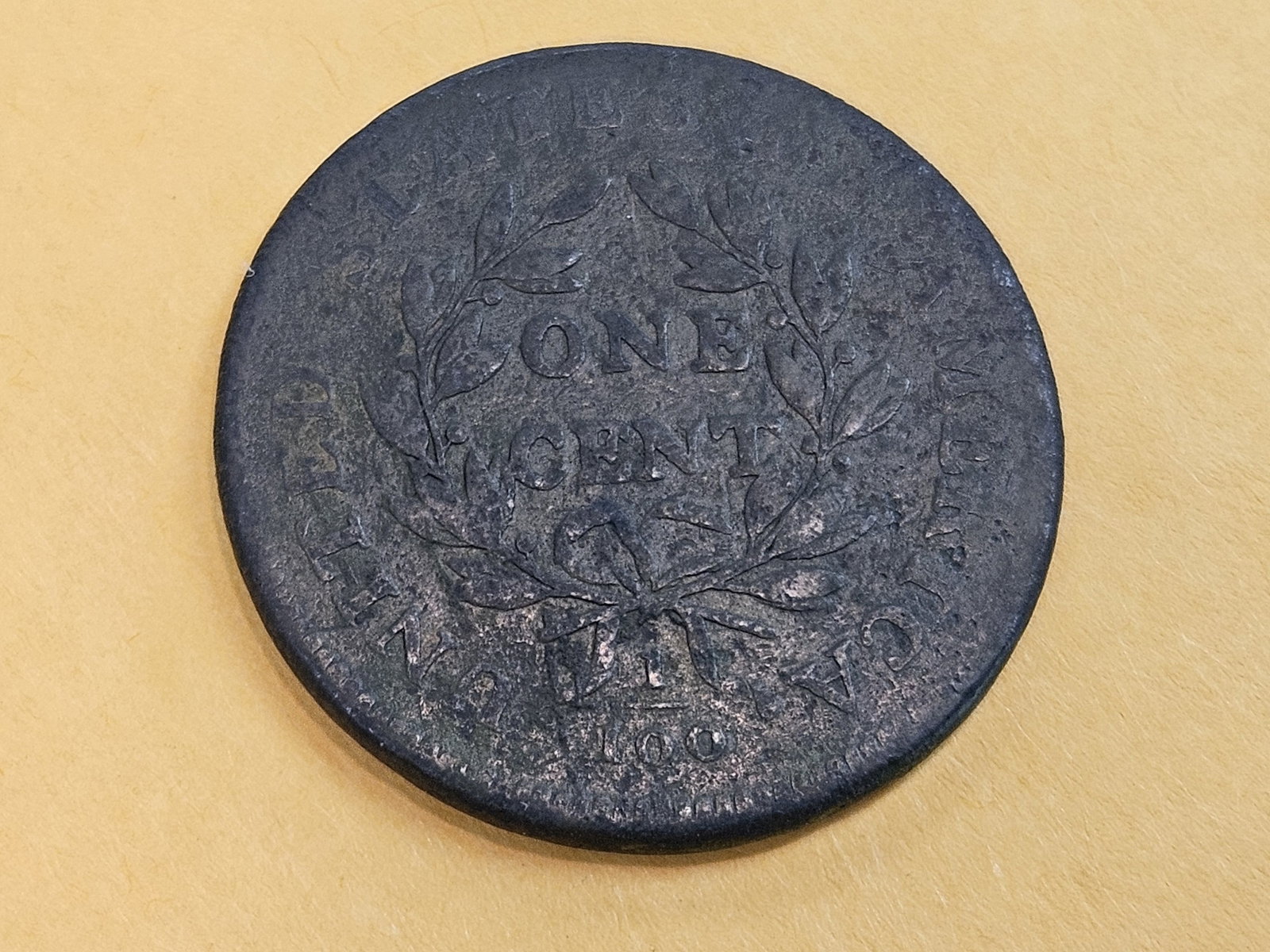 1798 Draped Bust Large Cent in Fine - details - 6