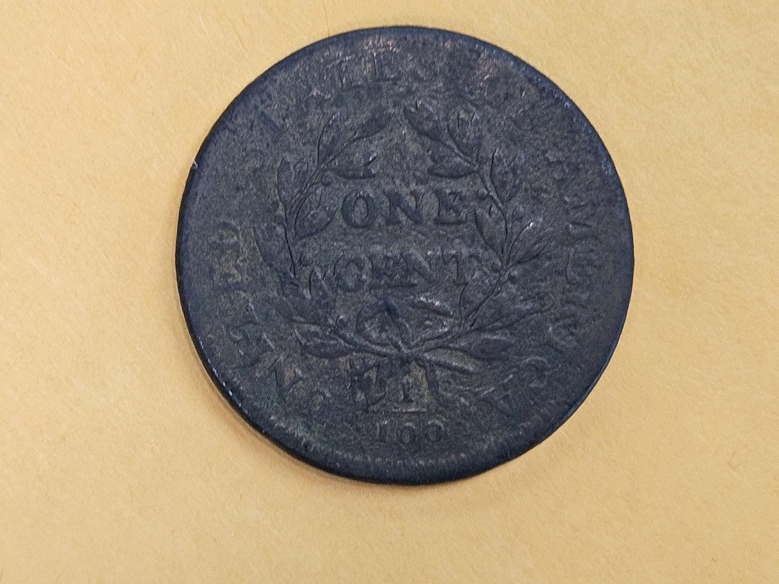 1798 Draped Bust Large Cent in Fine - details - 8