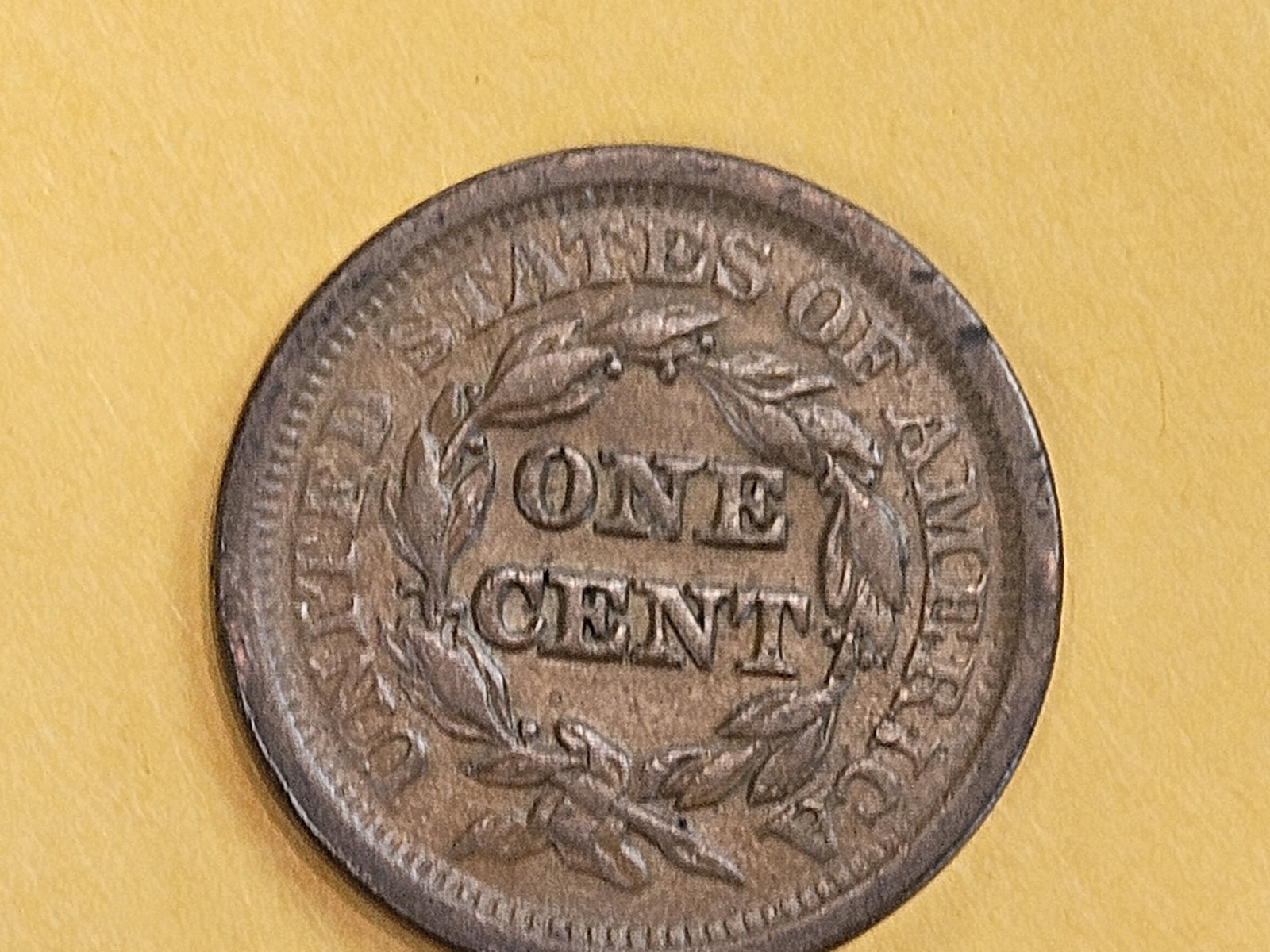 1851 Braided Hair Large cent in Extra Fine - 5