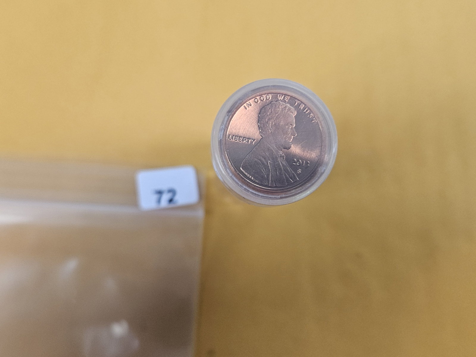 Full roll of mixed Proof Lincoln Cents: Top 2 are mixed. Came in with an old collection. Rest unchecked by us