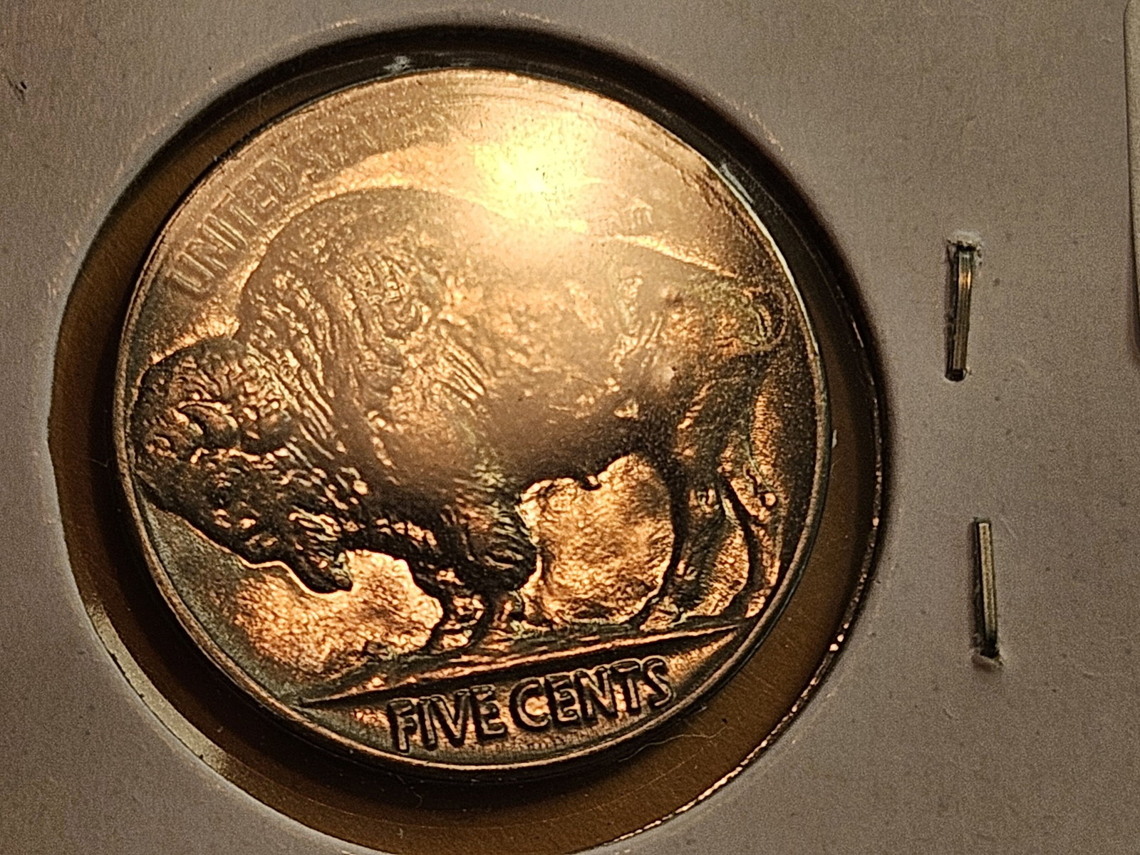 Very Choice Brilliant Uncirculated 1937 Buffalo Nickel - 5